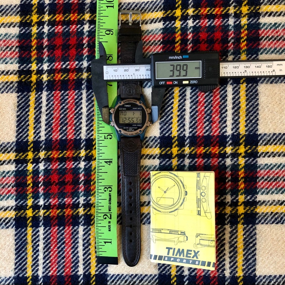 TIMEX EXPEDITION INDIGLO 745 Chronograph Watch - Picture 2 of 8